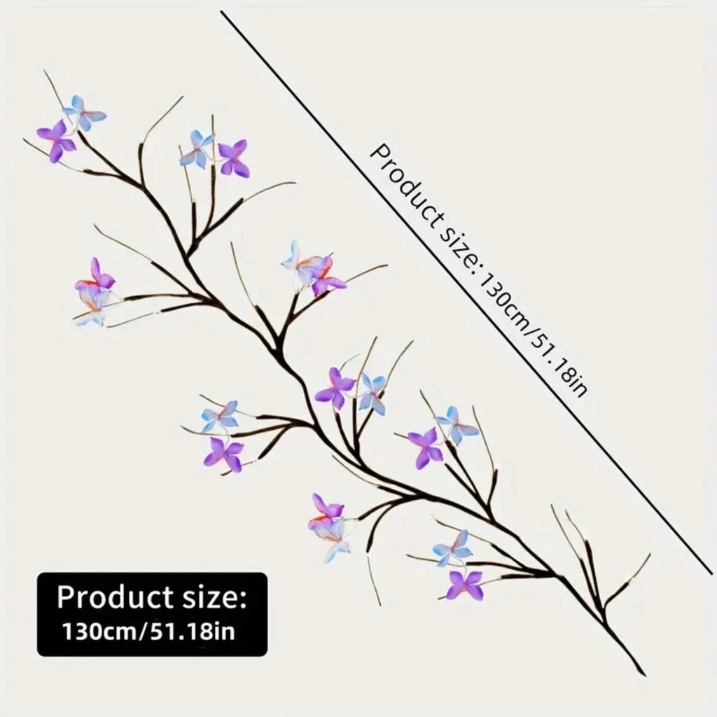 1pc 30LED Enchanted Willow Vine Light With Butterfly USB Pow