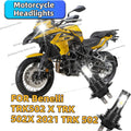2PCS Motorcycle Lamps 6000k White H7 LED Headlight Moto Fron