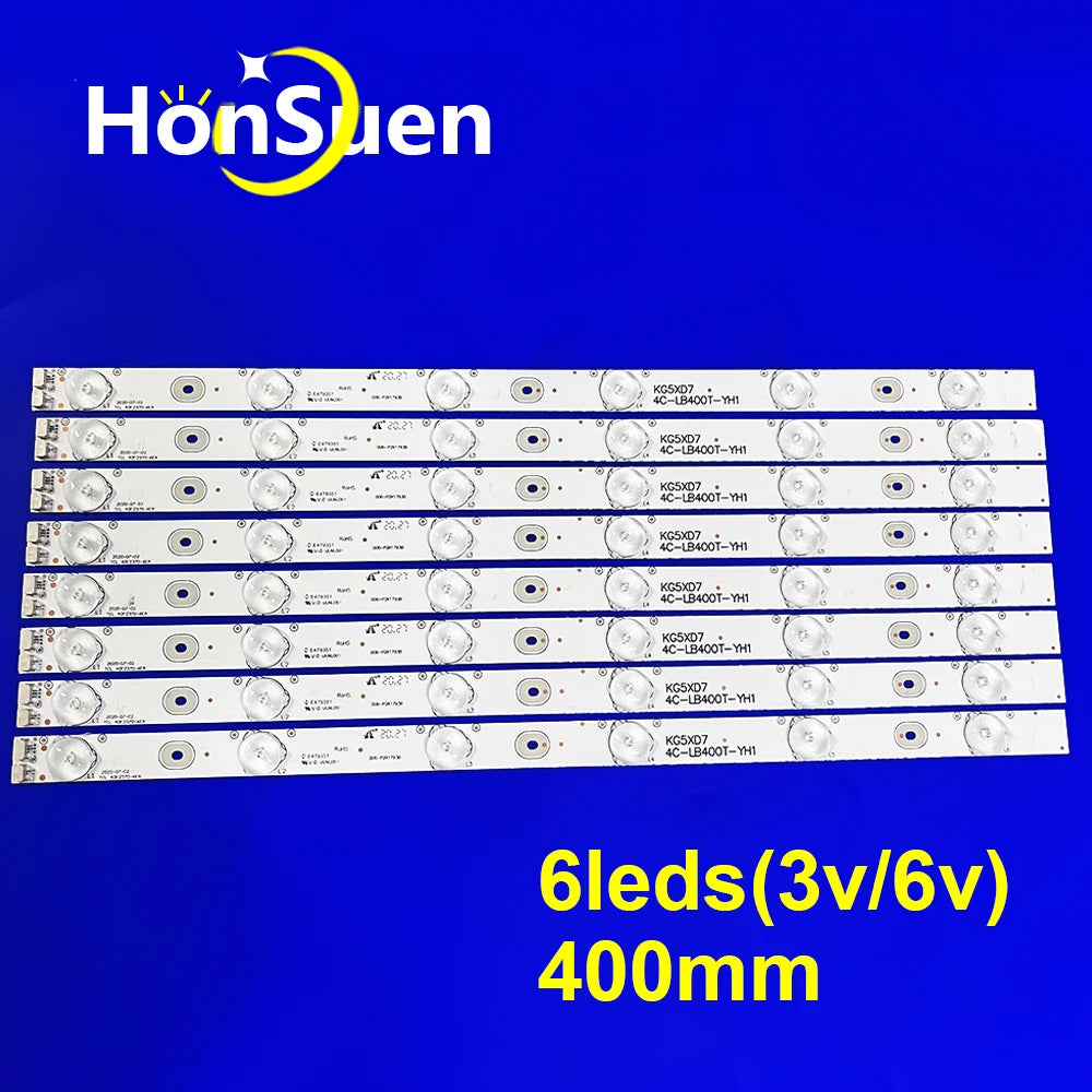 LED Backlight Strip for 8PCS LED Strip 4C-LB4006-YH1 YH3 006-P2K1793B 39F2370-6EA 40F2370-6EA for Dl4061