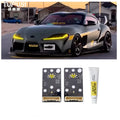 DRL Board For Toyota Supra A90 A91 2019-2024 LED Headlight DRL Modules Daytime Running Lights Chip Angel Eyes