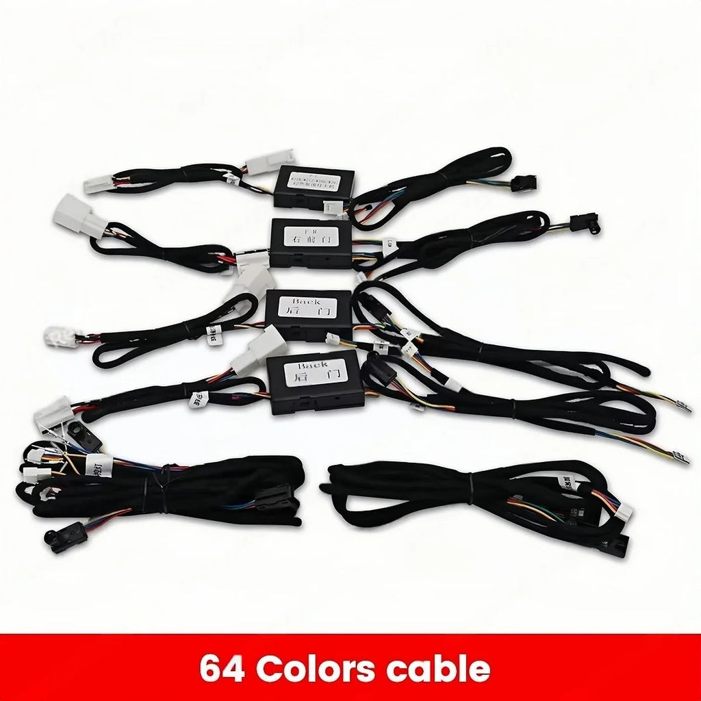 12/64 Colors Ambient Light For Benz GLE GL GLS W166 W292 X166 S W221 CLS W218 E W212 Car 3 Colors Update Set Door Dashboard Lamp
