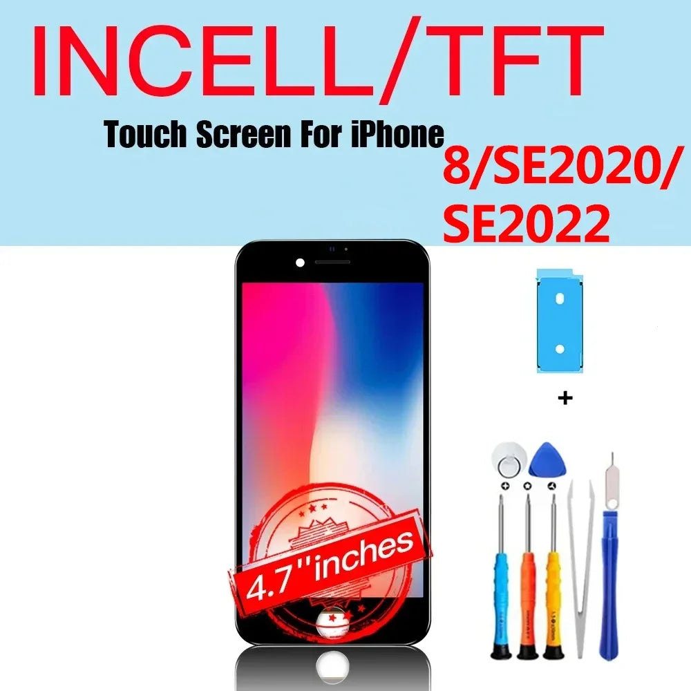 PINZHNEG High Quality Screen LCD OEM For iPhone SE 2020 8 PLUS 6 6S 7 Plus Display Incell Replacement Screen 10 Years Warranty