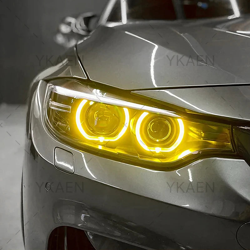 Xenon Headlight Daytime Running Light Yellow Red Blue Angel Eyes DRL Module for BMW F80 F82 F83