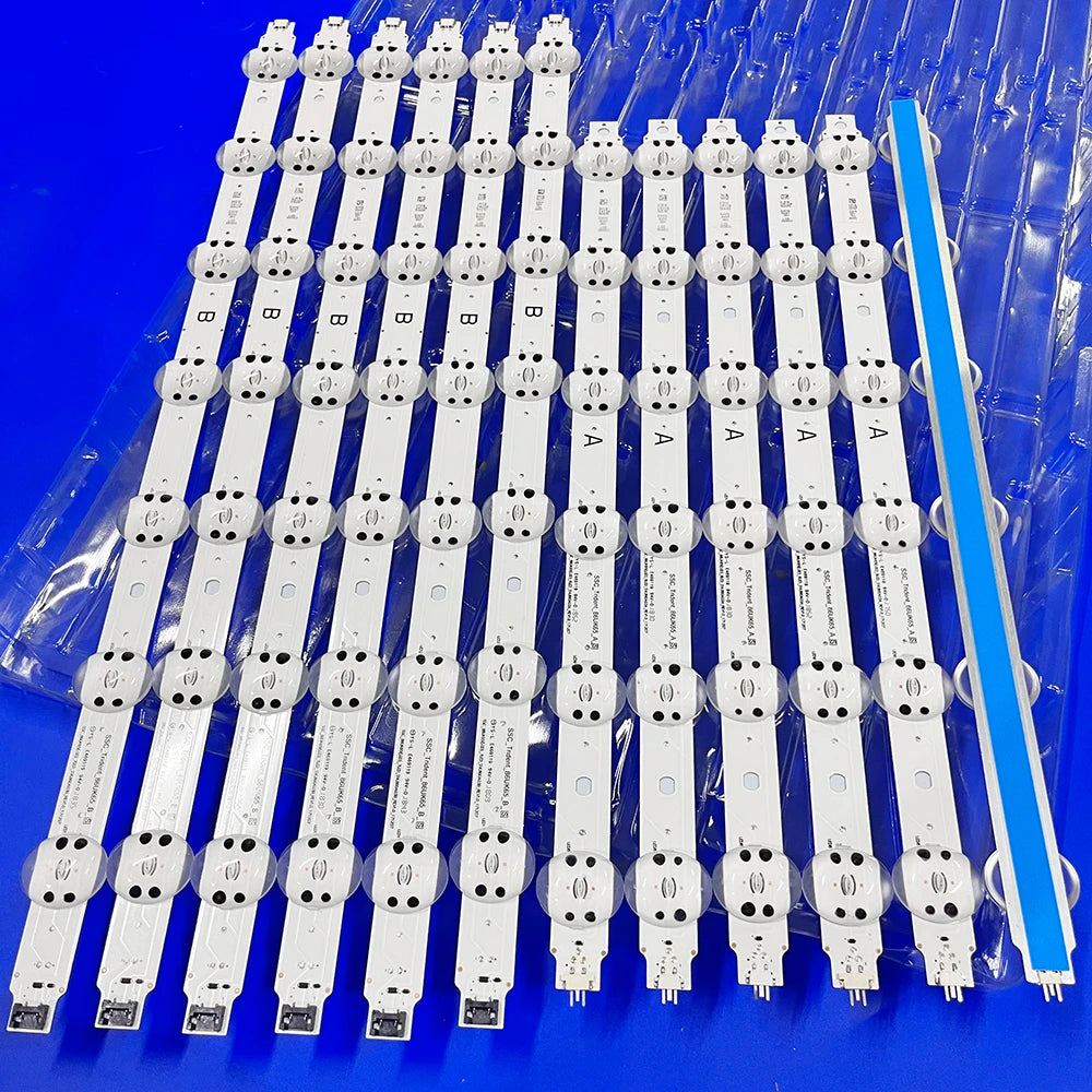 LED Backlight Strip for 12PCS LED BackLight For 86UK6570PUB 86UM8070AUB 86UM8070PUA 86UN8570AUD
