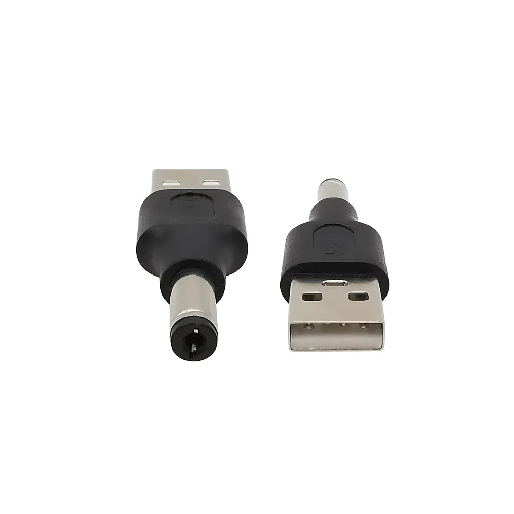 1/2/5Pcs 5.5 2.1mm Female Jack Socket to USB 2.0 Type A Male