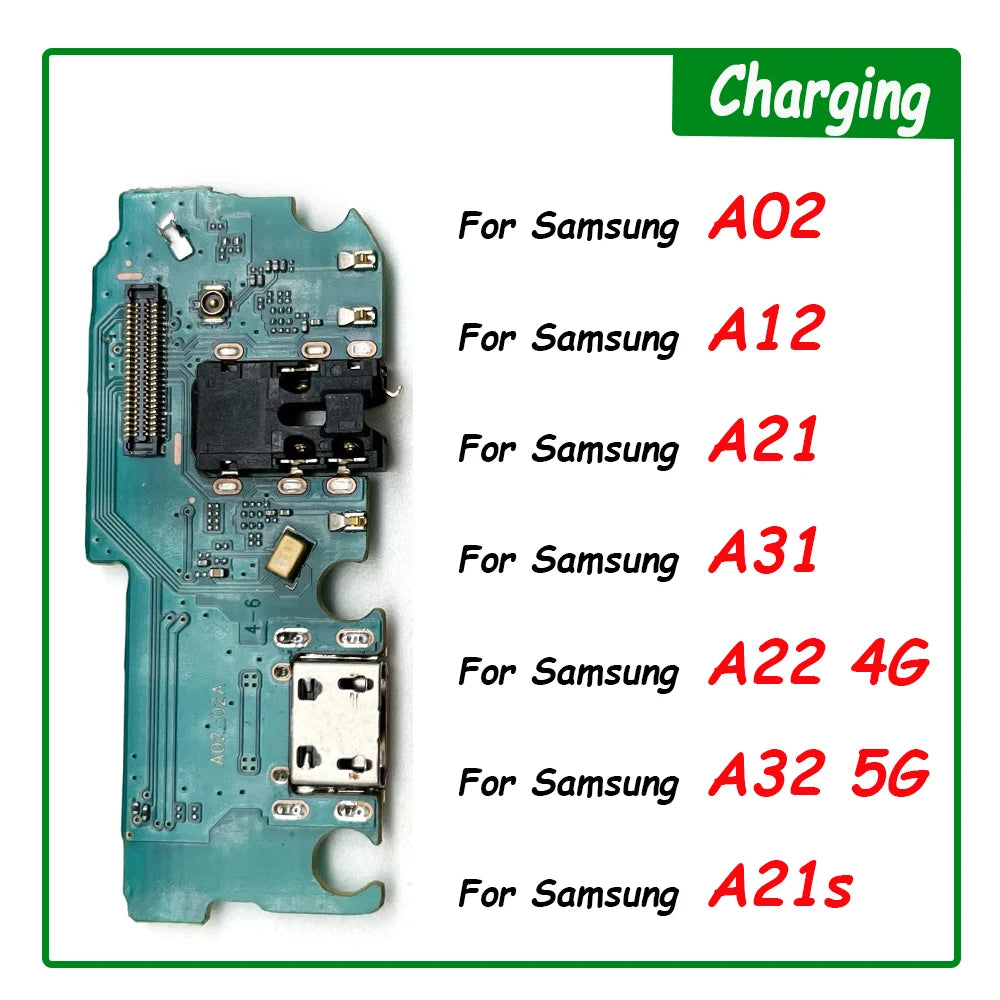 New For Samsung A02 A02S A12 A21 A22 A32 4G 5G USB Charger P
