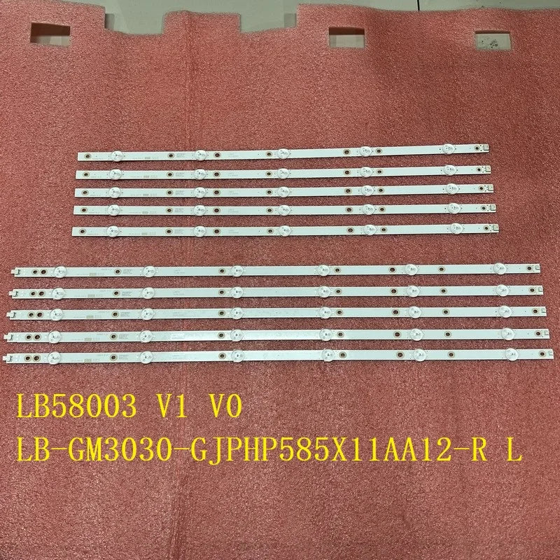 LED Backlight Strip for NS-58DF620NA20 58PUS6203 58PUS6504 58PUF6013 58PUS7555 LB-GM3030-GJPHP585X11AA12-R