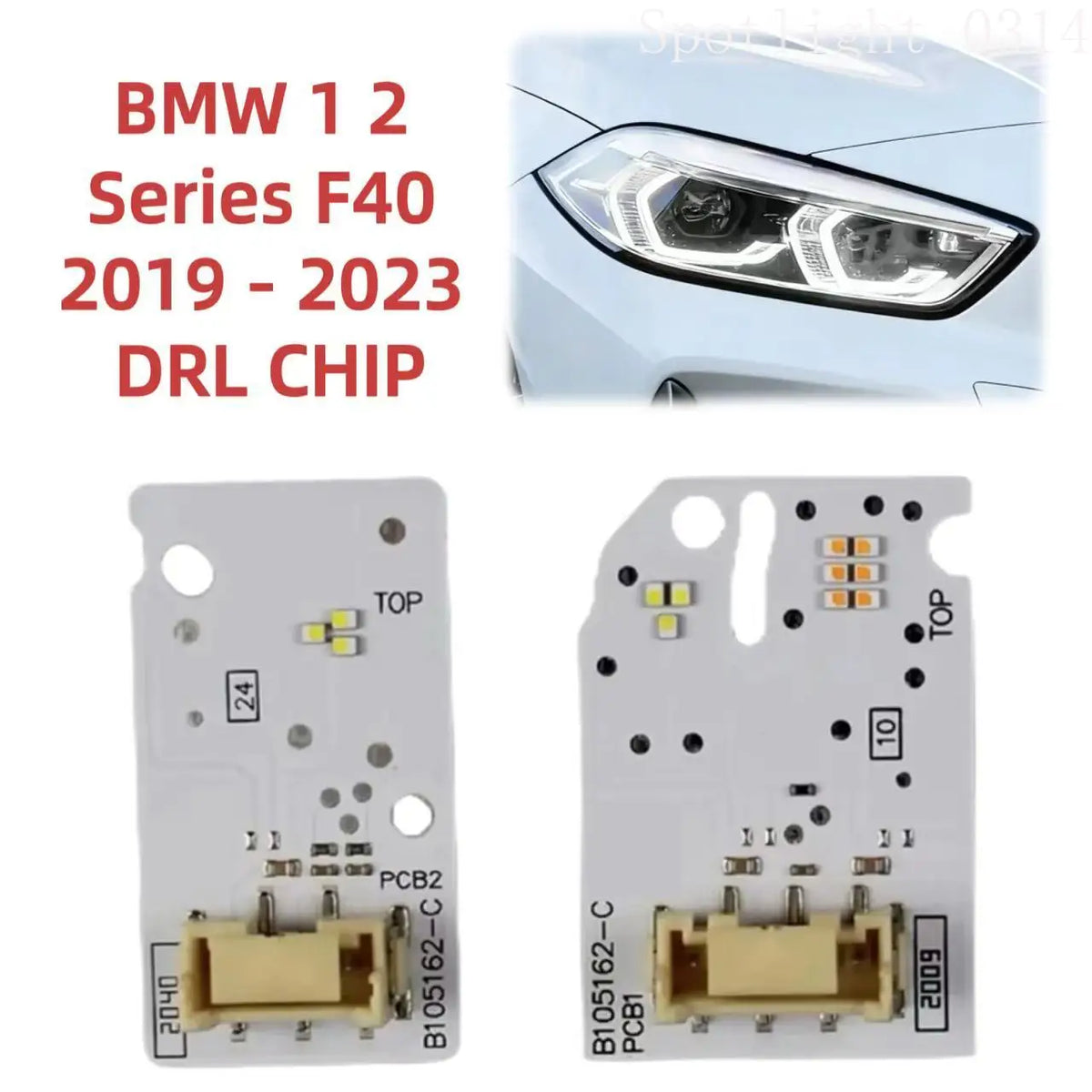 Angel Eye Chip DRL Board Car Accessories for BMW F40 2019-2023