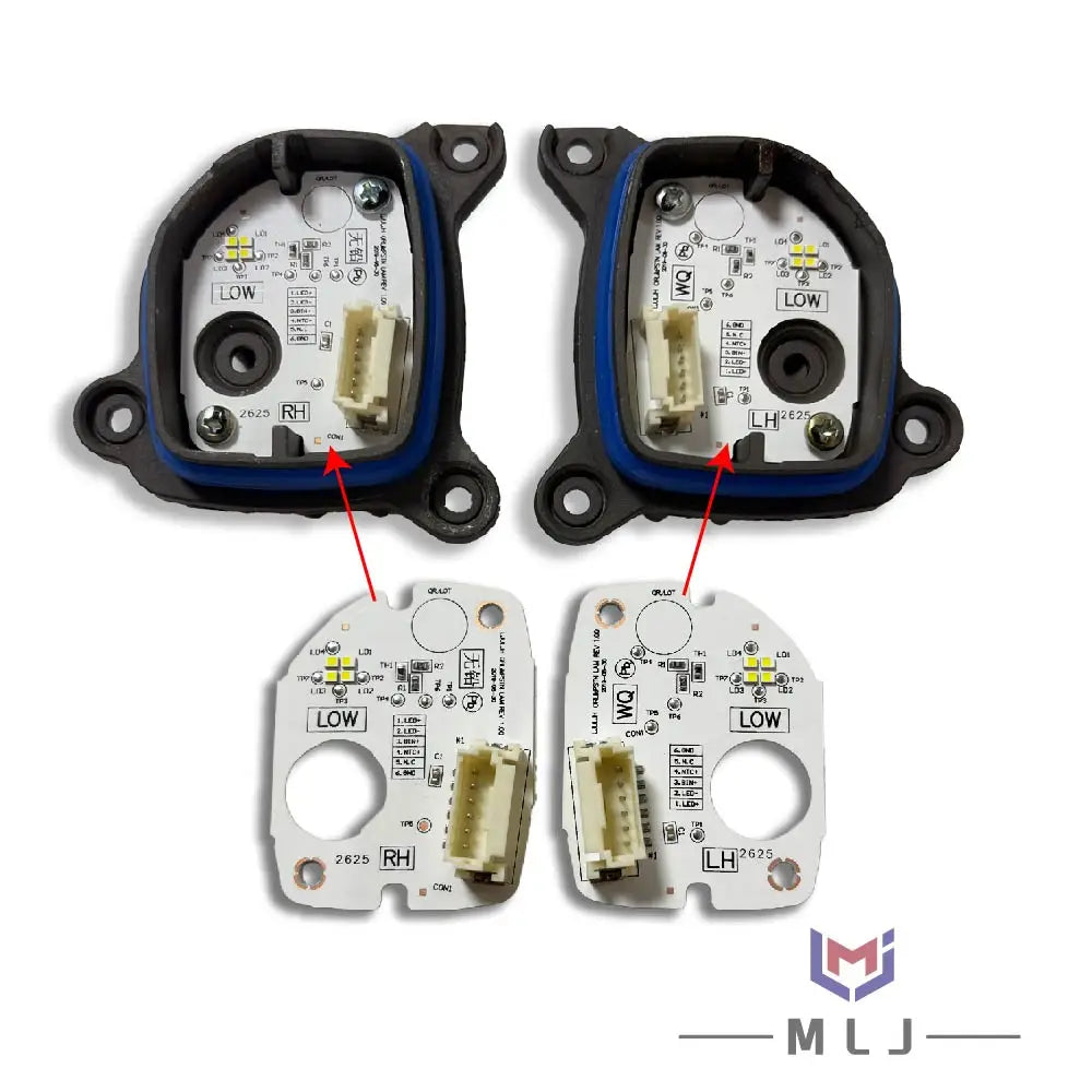 DRL Replacement LED Light Source Module Halo Angel Eyes White Board For Renault Arkana 2021-2025 Headlamp for