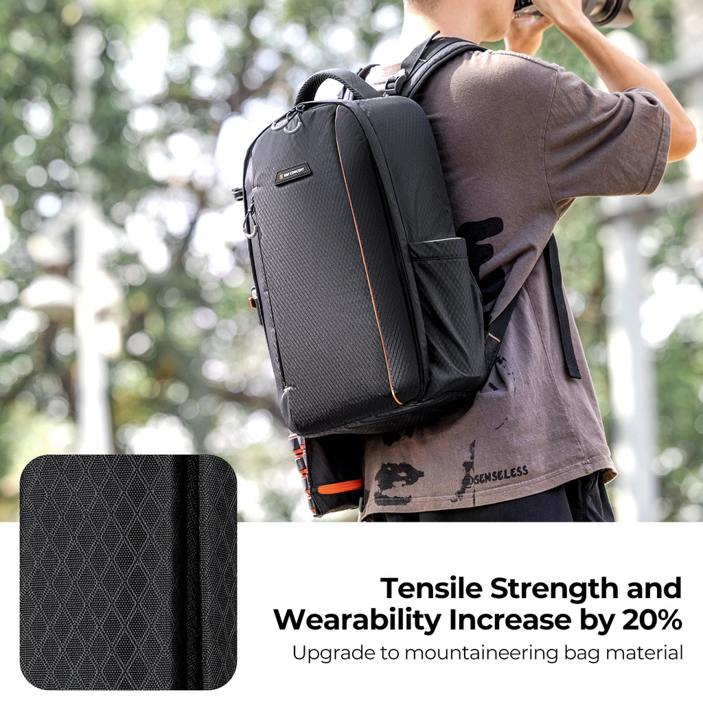 K&F CONCEPT 18L/10L Photography Camera Backpack Lightweight 