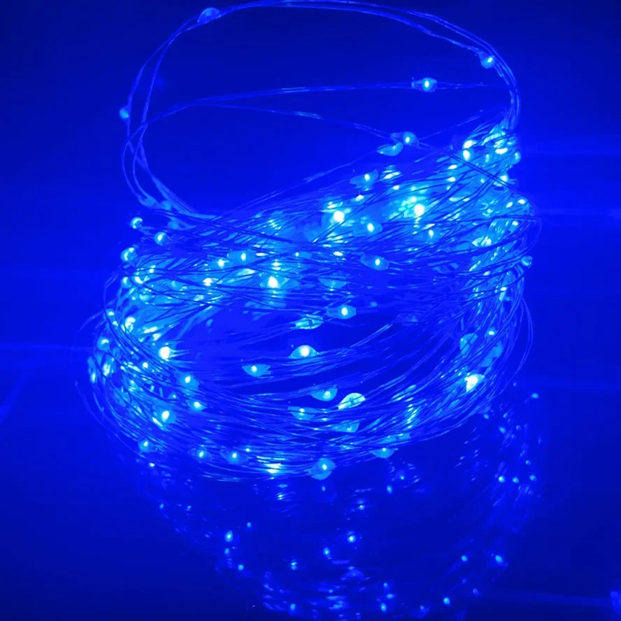 3-10pcs Fairy Lights String Button Battery Light Home Decor Living Bedroom Garden Christmas Wedding New Year Ornament Garland
