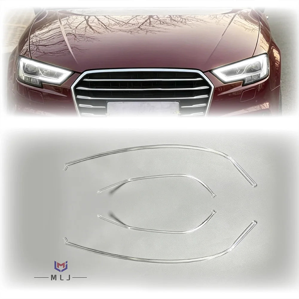 Angel Eyes DRL Headlight Light Guide Tube Strip Replacement For Audi A3 2017-2019 High Spec Daytime Running