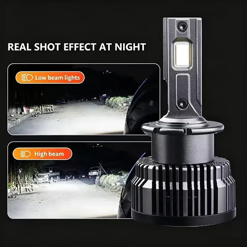 2PCS D1S D2S/R D3S D4S/R D5S D8S LED Headlight Bulbs 70W 800