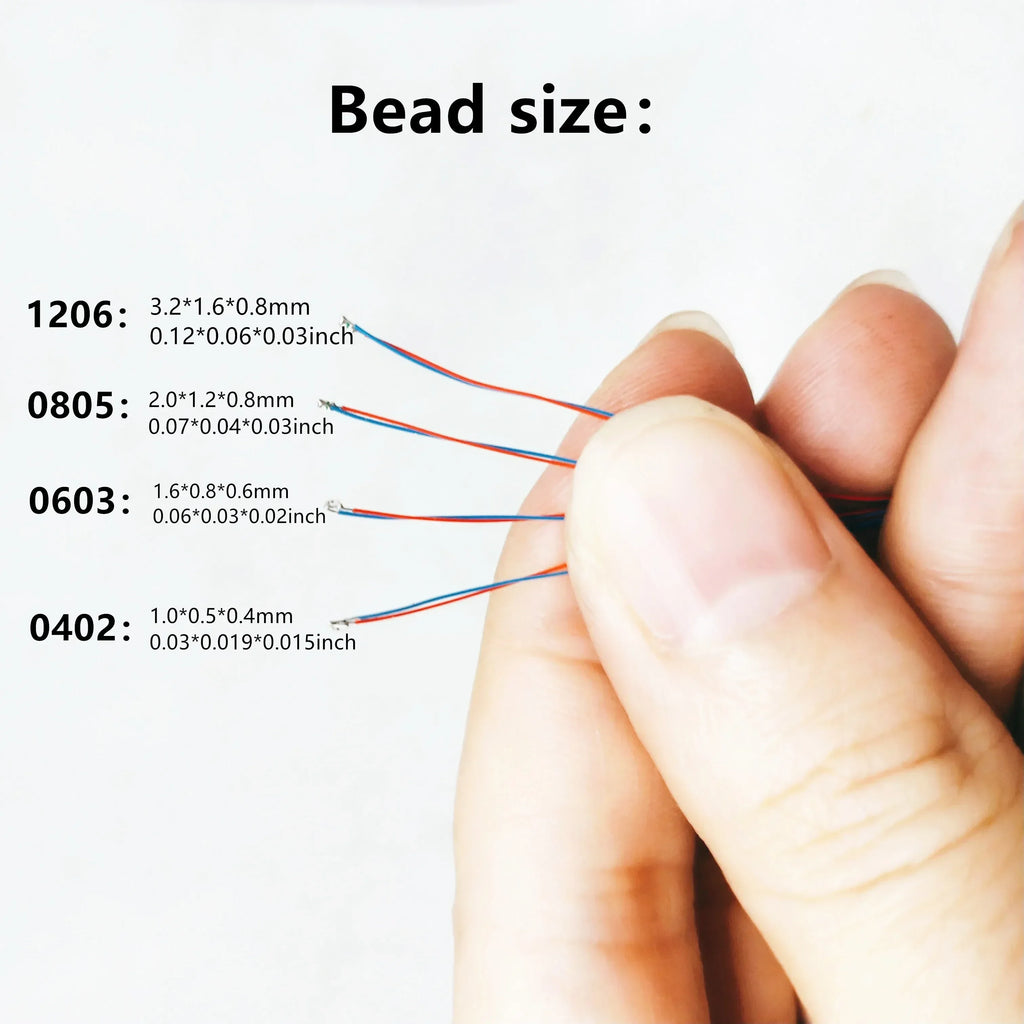 10pcs/Lot Wired Chip 30cm 3V Railway Model toys Scenes 0402 