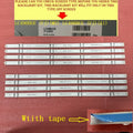 LED Backlight Strip for 8 PCS/set LED Strip for 6916L-2706A 2705A 2708A 6916L-2710A 2712A 2709A TV Screen