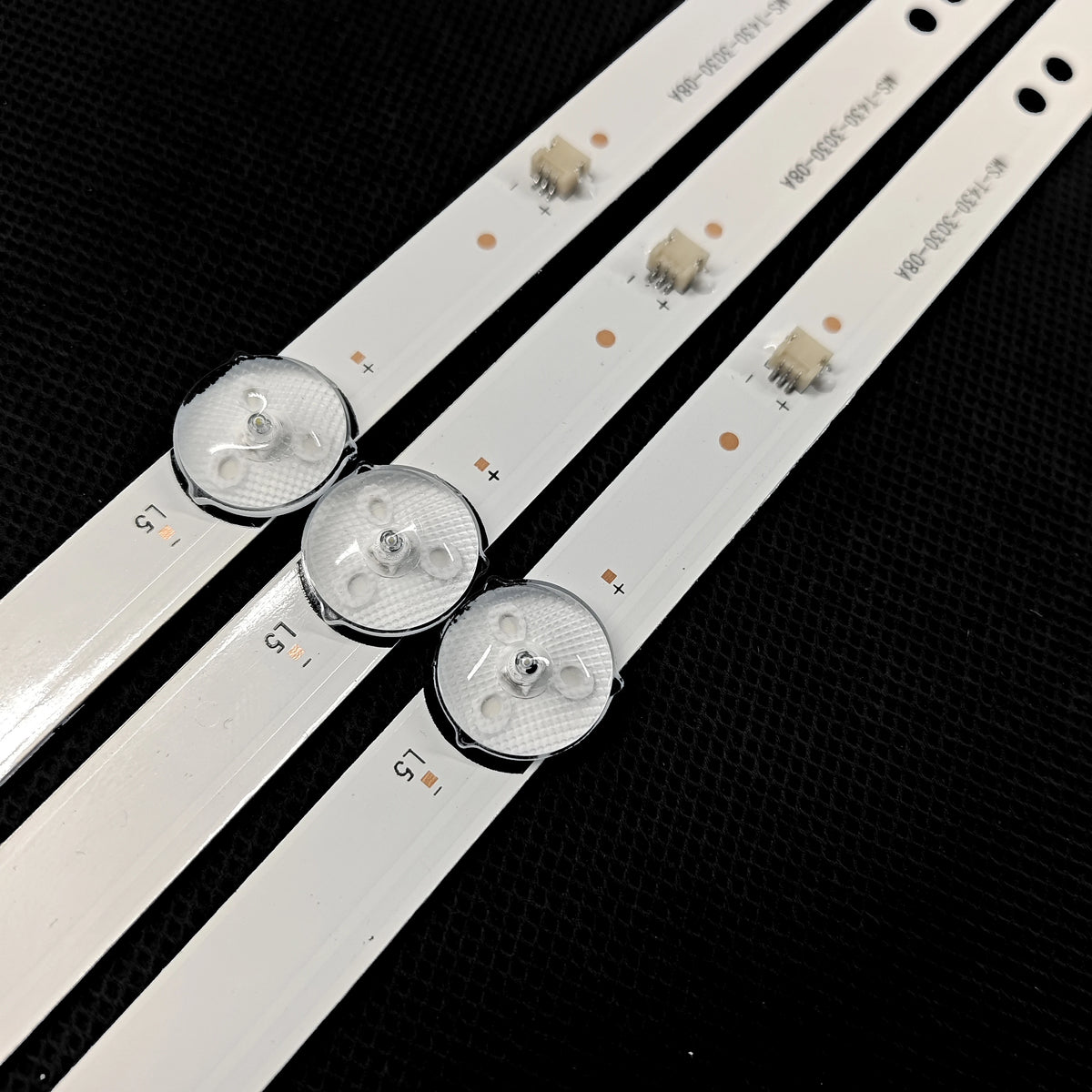 LED Strip for Akai AKTV-4329M IRBIS 43S01FD345B PT430CT02-1 MS-T430-3030-08A MS-L3452 SW-LE486558 Galatec