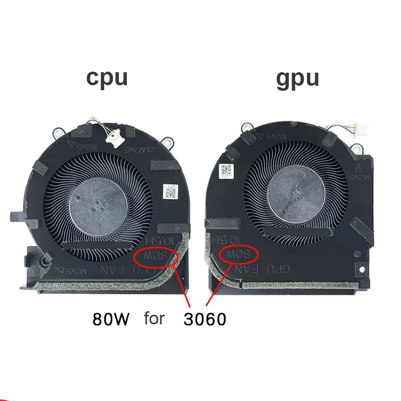 New Genuine Laptop CPU GPU Cooling Fan For HP Victus 7/8 16-