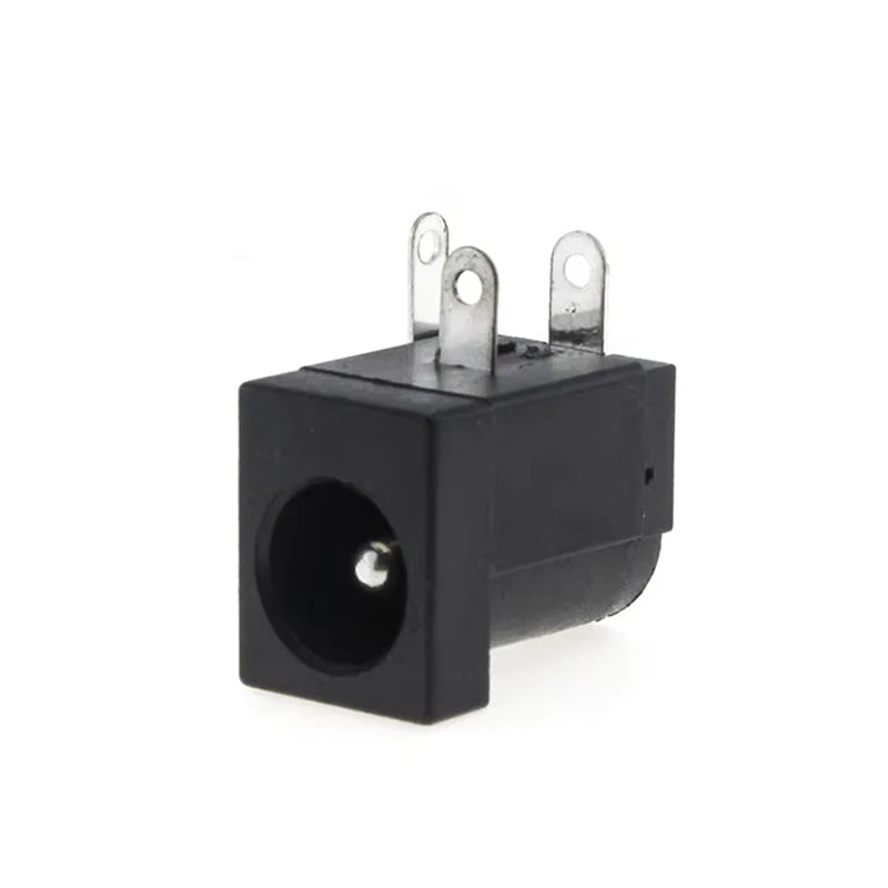 10pcs 5.5x2.1mm 3Pin DC Power Supply Connectors Jack Socket 