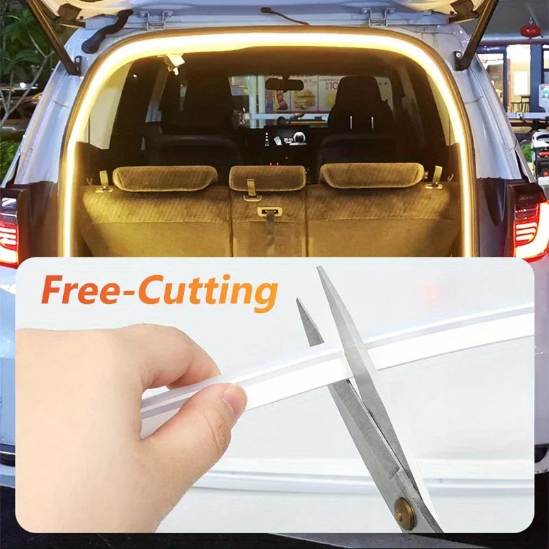 Car LED Trunk Lighting Lights Dynamic Flowing Flexible Light