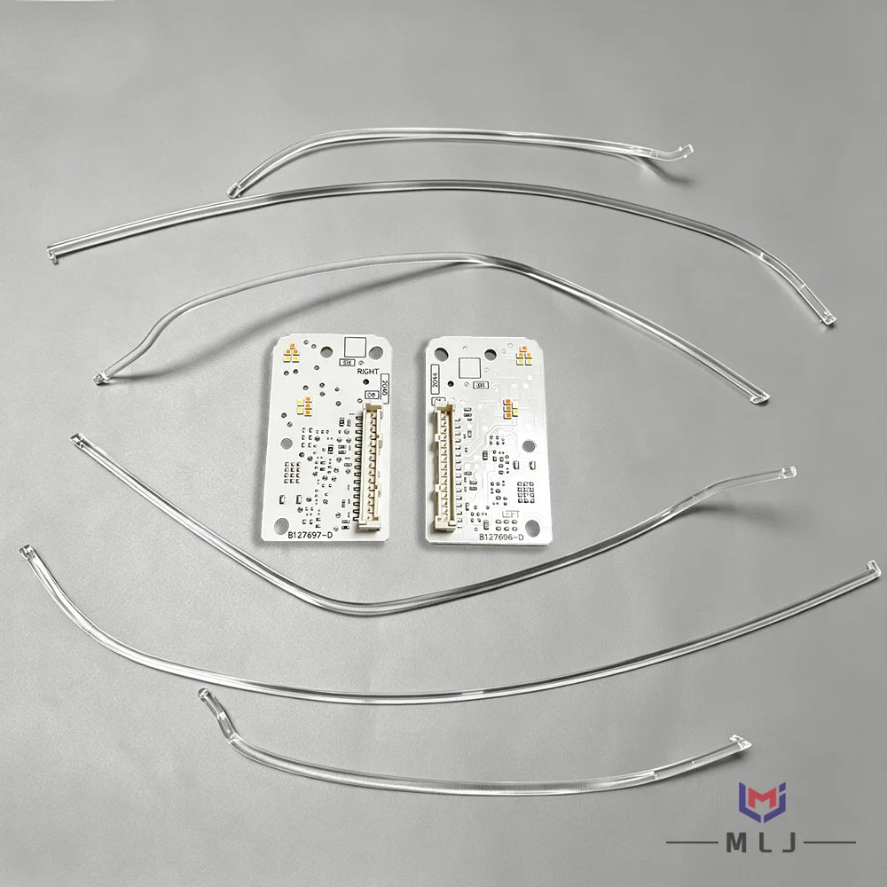 Headlight Amber Angel Eye DRL Light Guide Strip Tube Light Source Board Chip 260556623R for Renault