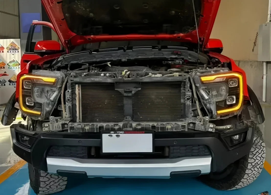 DRL Chips For Ford Ranger T9 2023 2024 Matrix Headlight Daytime Running Light Turn Signal Module Lightsource