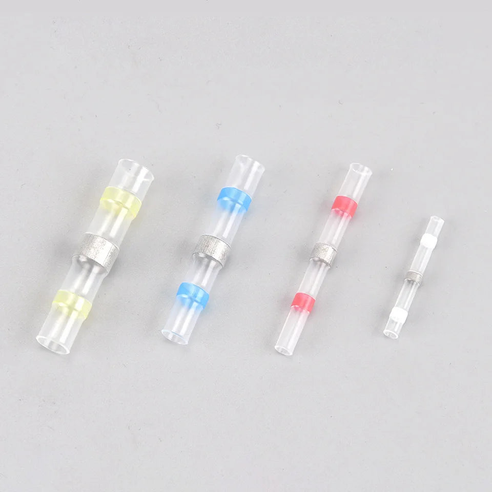 50pcs Pieces Waterproof Solder Seal Tin Ring Heat Shrink But