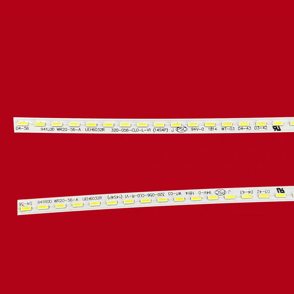 LED 328C7Q light strip WR20-56-A UEH6032R 320-056-CL0-L-V0 R-V0 display LCD screen TPT315B5 35.1CM 56LED. 3V