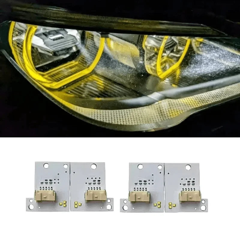 Angel Eye For 2017 2018 BMW 6 Series M6 F12 F13 F06 OEM 63117394901 63117394902 Headlight Daytime Running