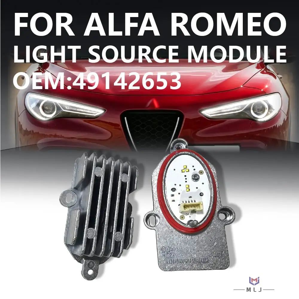 Headlight Control Module Unit For Alfa Romeo Stelvio Headlight DRL LED Angel Eye Light Source Module Car