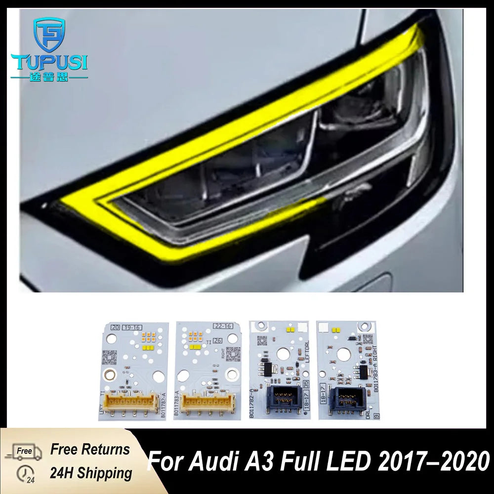 LED Headlight DRL Lightsource Boards B011783-A B011782-A 8V0998474A for Audi S3 A3