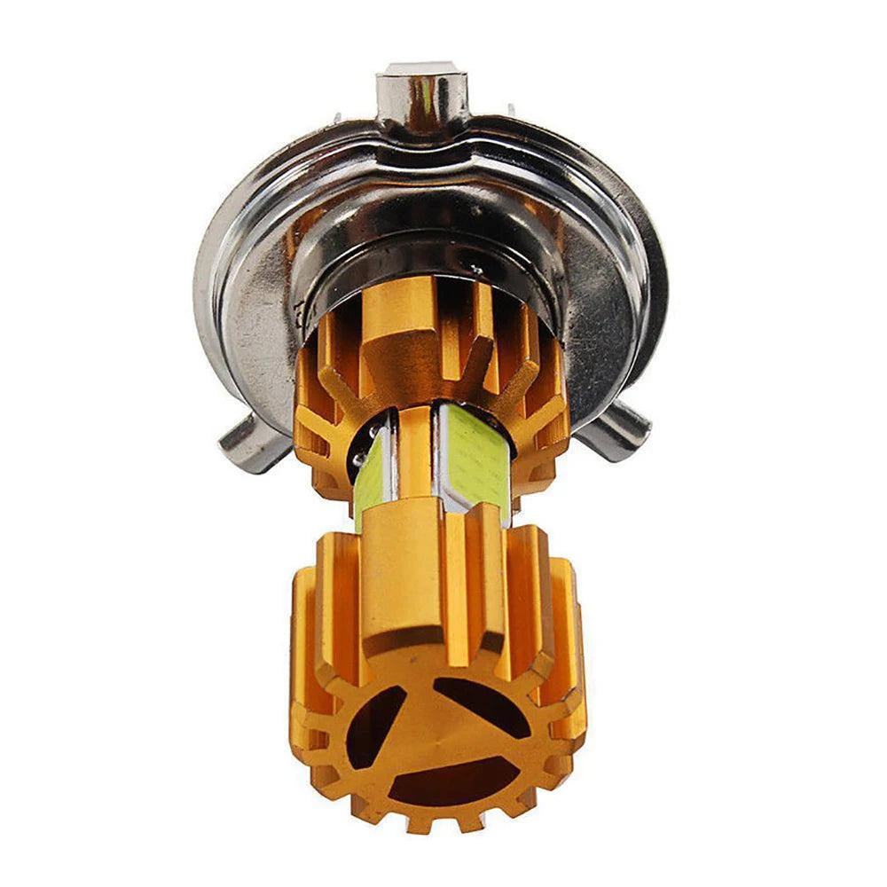 1pcs 12V High Quality H4/HS1 H6/BD20D 18W LED 3 COB Motorcyc