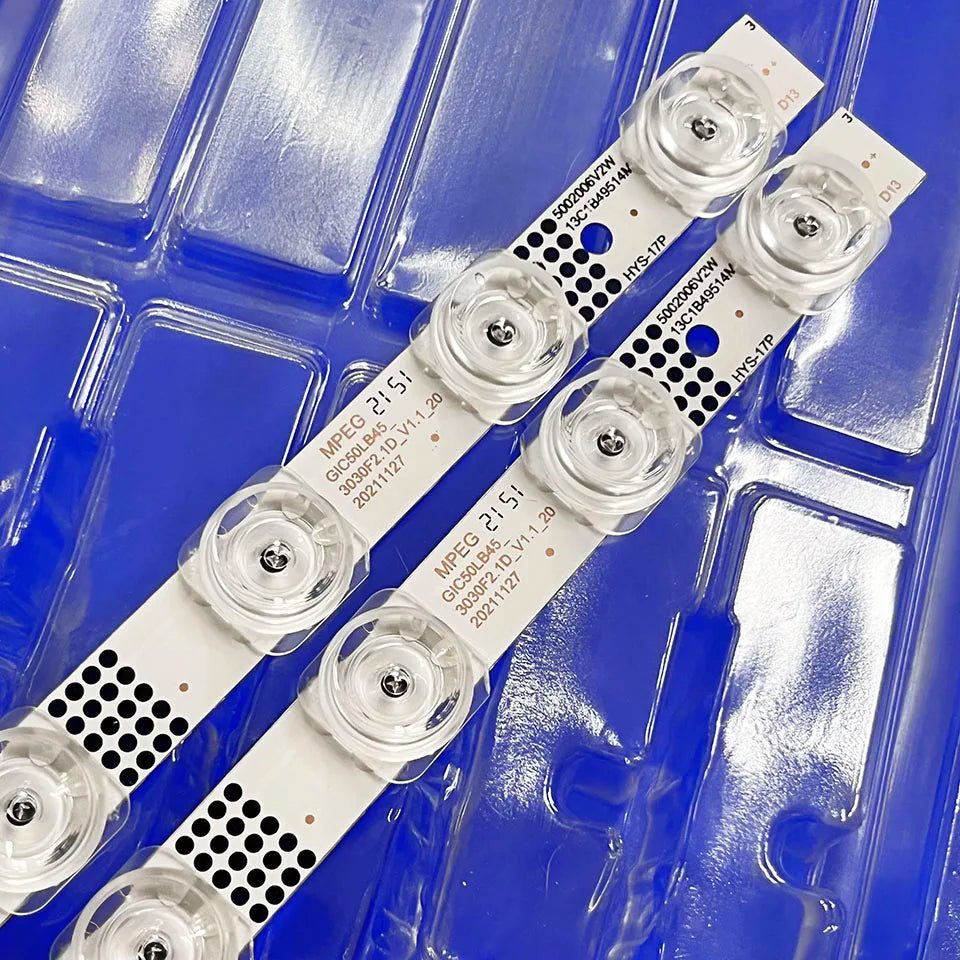 LED Backlight Strip for13LED GIC50LB45_3030F2.1D 4C-LB5013-ZM06J LVU500NDEL for TCL 50G61 50S525 50S435