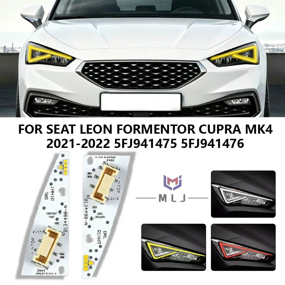 Angel Eyes 5FJ941475 5FJ941476 DRL LED Chip Board Modified Parts For SEAT Leon Tarraco Formentor Cupra