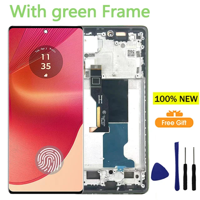 New OLED Display for Motorola Edge 50 Fusion LCD Touch Screen Digitizer for Edge 50 Fusion XT2429-1 LCD Display Replacement