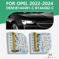 Angel Eye LED Source Board DRL Daytime Running Light Turn Signal Chips For Opel Corsa F 2022-2024 Spare Part
