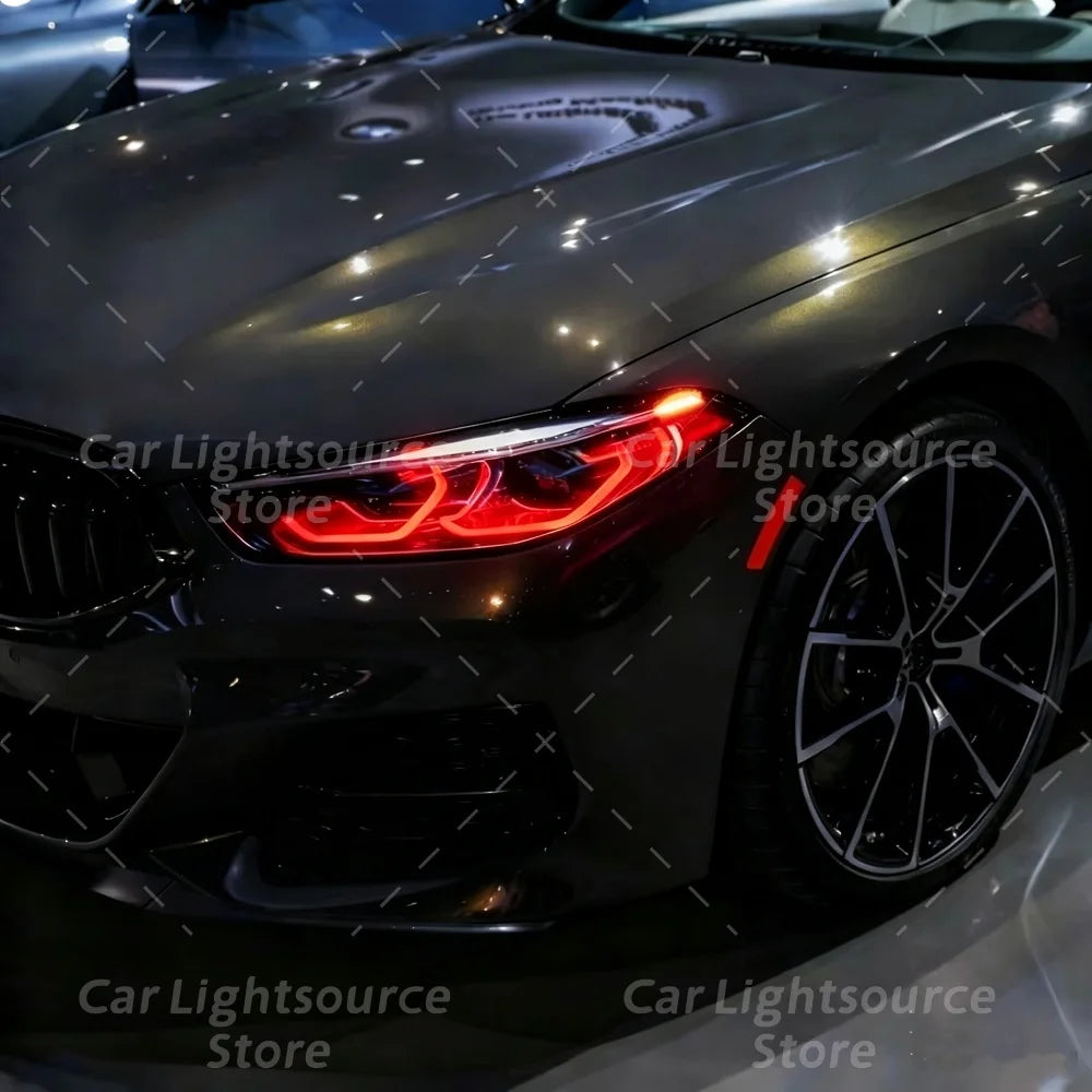 Angel Eye LED DRL Module Blue Red For 19-22 BMW M8 F91 F92 F93 8 series G14 G15 G16 Daytime Running Light CSL