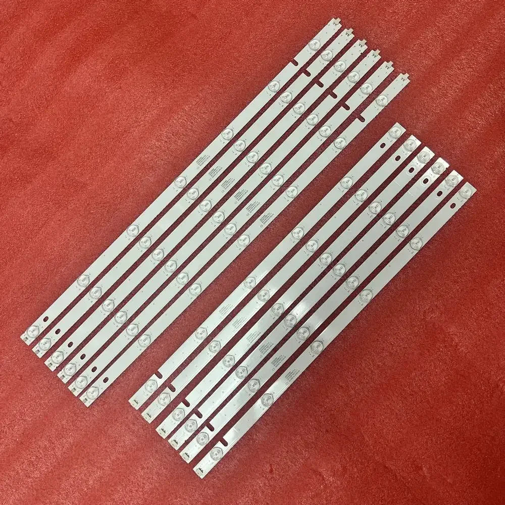 LED Strip 13LED For SHIVAKI STV-55LED15 Le5528/4K ZDCX55D13L-ZC14FG-04 ZDCX55D13R-ZC14FG-04 55d3as6cx50417l