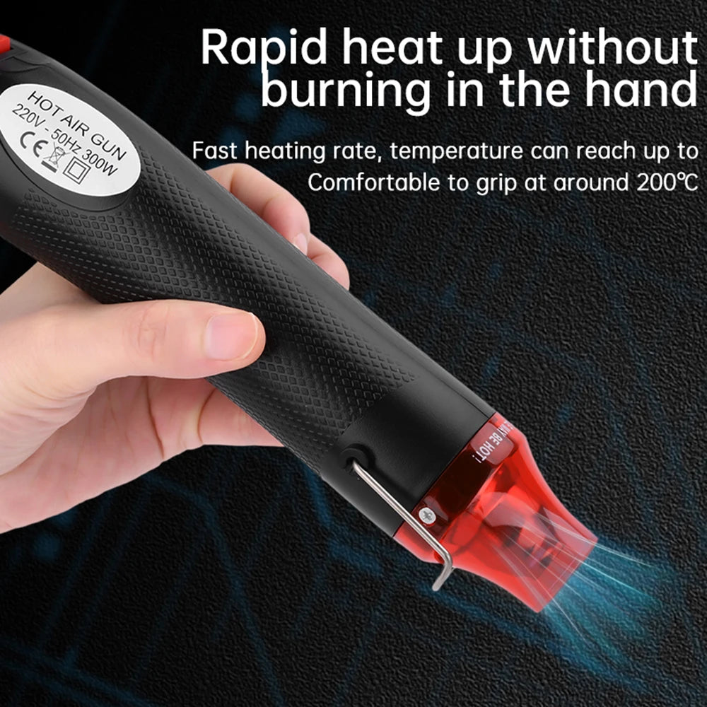EU/US Hot Air Gun Soldering Temperature Blower Gun DIY Craft