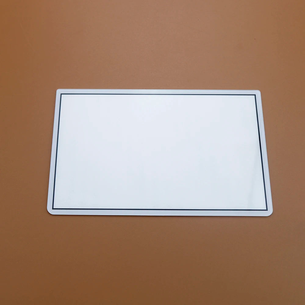 1 Piece Replacement Upper Front Top Screen Frame Lens Cover LCD Screen For 3DS XL LL New 3DSXL 3DSLL Plastic & Glass Lens