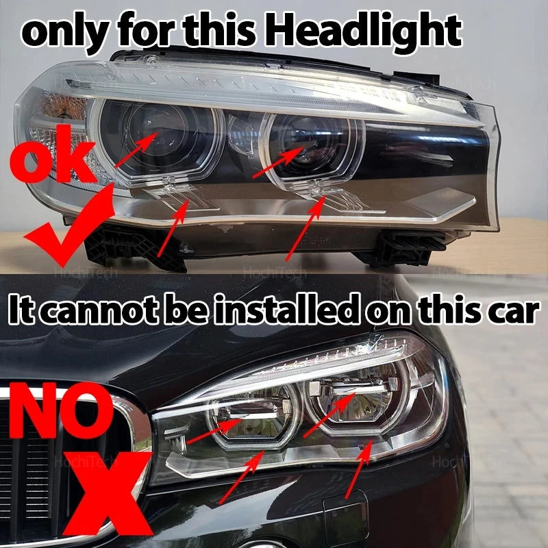 Angel Eyes DRL Boards For 2015 2016 2017 BMW X3 F25 X5 F15 F85 X6 F16 F86 Xenon Headlight for BMW F25 F15