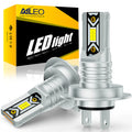 AILEO 2Pcs H7 Led Lights 18000Lm 85W CSP Headlight Bulb For 