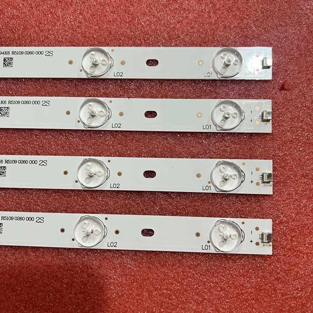 LED Backlight Strip for 4pcs/et LED Strip 10LED For RF-AJ400E32-1001S-01 LSC400HJ01-8 40/133I B40K148TC