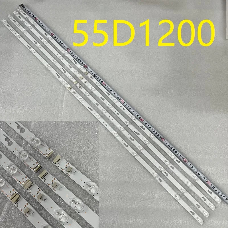 LED Strip for Panasonic TC-55GX500P TH-55FS435Q L55M5-5ASP 55R82 55E31 L55M5-AD 55D1200 Manta 55LUS79T