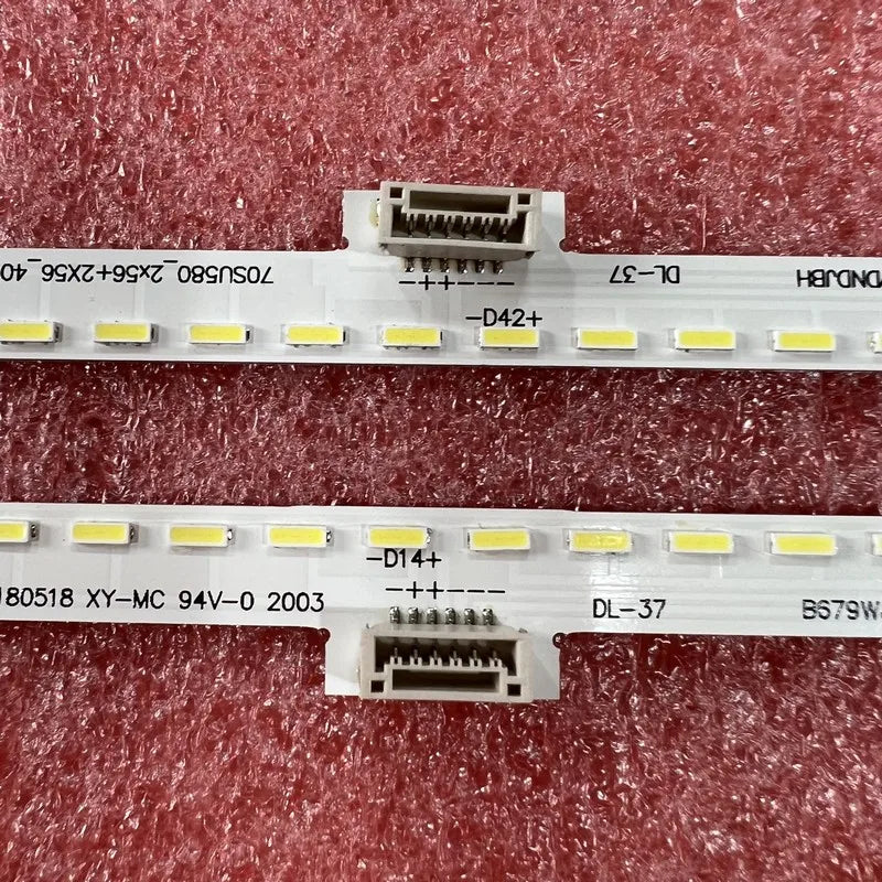 LED Backlight Strip for Sharp LC-70UI9362K LC-70UI9362E 4T-C70AMZA TV 70SU580 2X56 4014C A 7A8P