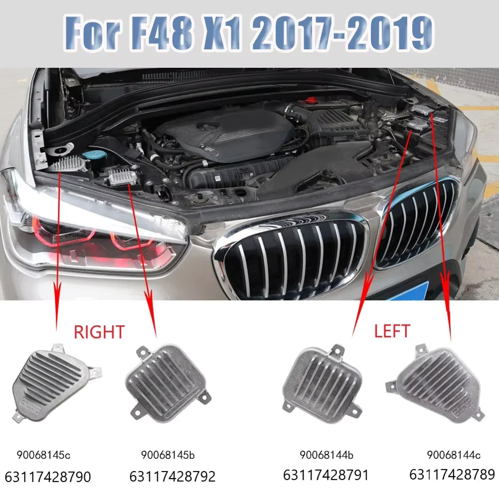 Angel Eye DRL Module For 2017-2019 BMW X1 F48 LED Headlight Daytime Running Light Blue Yellow Amber