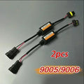 1/4PCS LED Car Headlight Bulbs Decoder No Error H4 H7 H11 9005 9006 Conversion Kit Load Resistor Warning Auto Lights Decoder