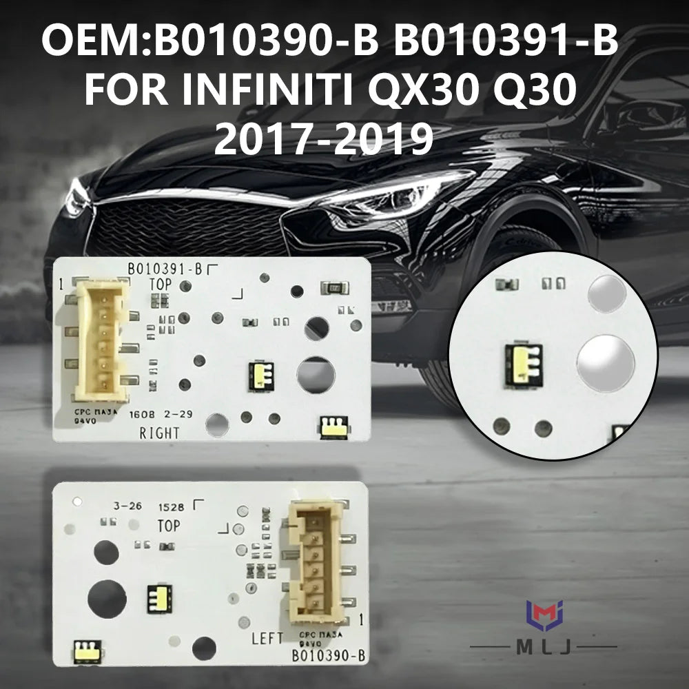 DRL Boards Chips Daytime Running Light Replacement For Infiniti Q30 QX30 2017-2019 for Infiniti QX30 Q30