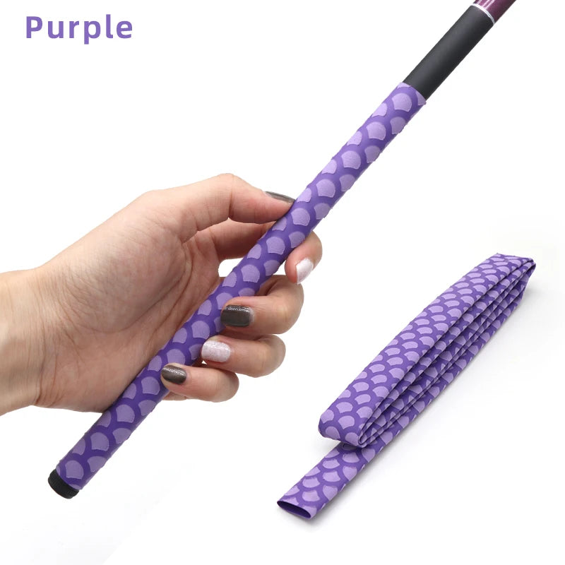 1m/pc Fish Scale Anti-slip Heat Shrink Tube Dia.15 45mm 2 1 Non-slip Handle Repair Electrical Cable Insulation Fishing Rod Wrap