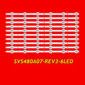 LED TV Backlight Strip for LED-48B800N 48PFS6909 48PFS6959 LTA480HW03 SVS480A07-REV3-6LED-140124