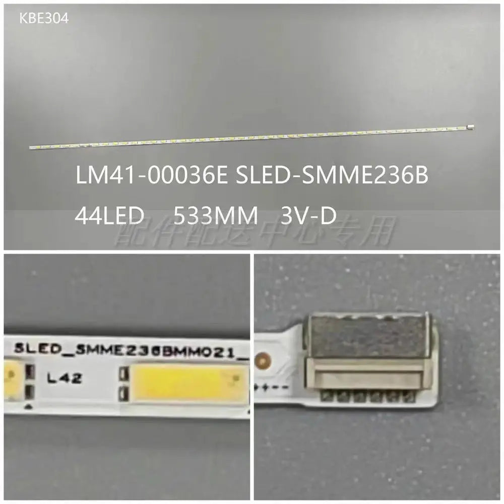 LED Backlight Strip for 535mm LED Backlight strip 44 lamp For 23.6" LCD TV SMME236BMM021 LM41-00036E